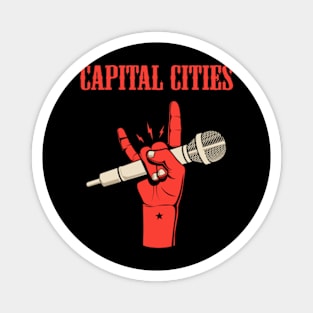 CAPITAL CITIES BAND Magnet